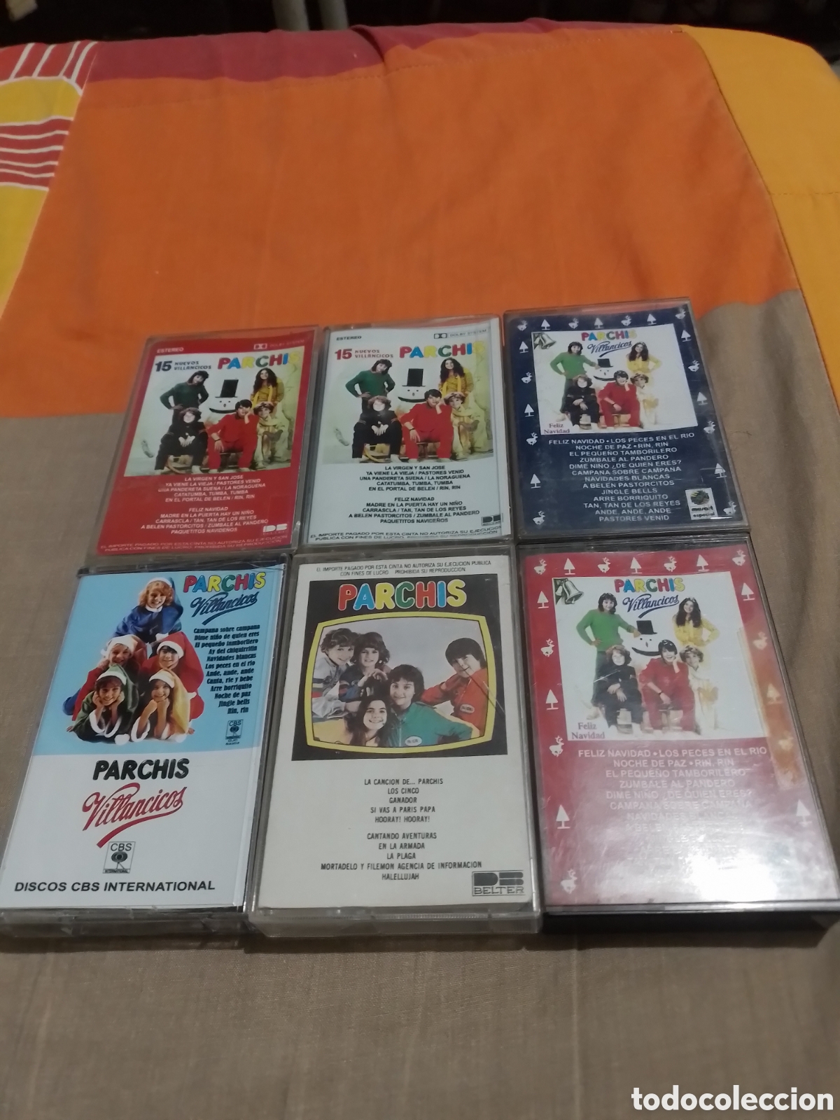 Casetes antiguos: Parchis Pack de 6 Cassettes - Foto 1
