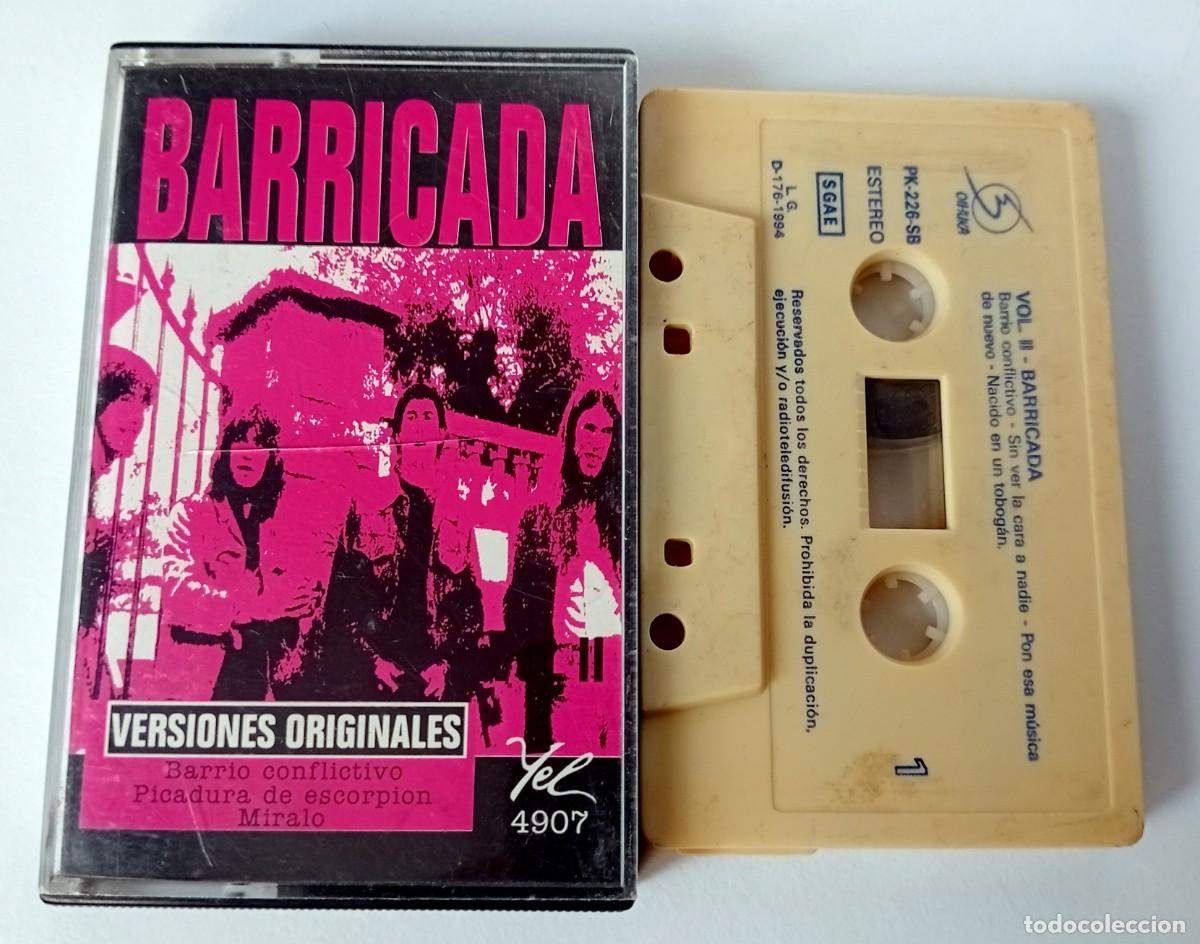 Casetes antiguos: CASSETTE BARRICADA - VOLUMEN II, VERSIONES ORIGINALES - Foto 1