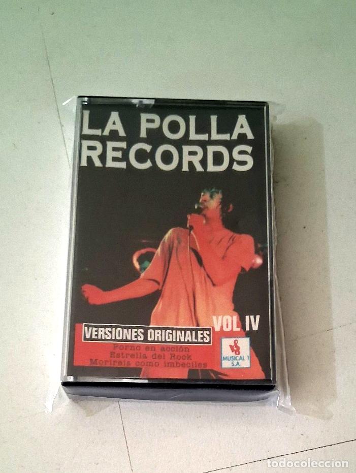 Casetes antiguos: LA POLLA RECORDS &rdquo;VOL IV&rdquo; CASSETTE K7 - Foto 1
