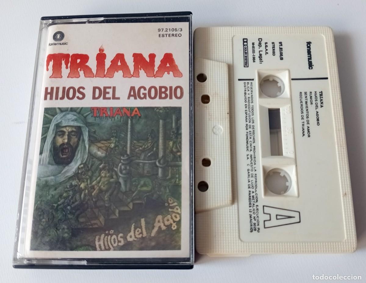 Casetes antiguos: CASSETTE TRIANA - HIJOS DEL AGOBIO - Foto 1