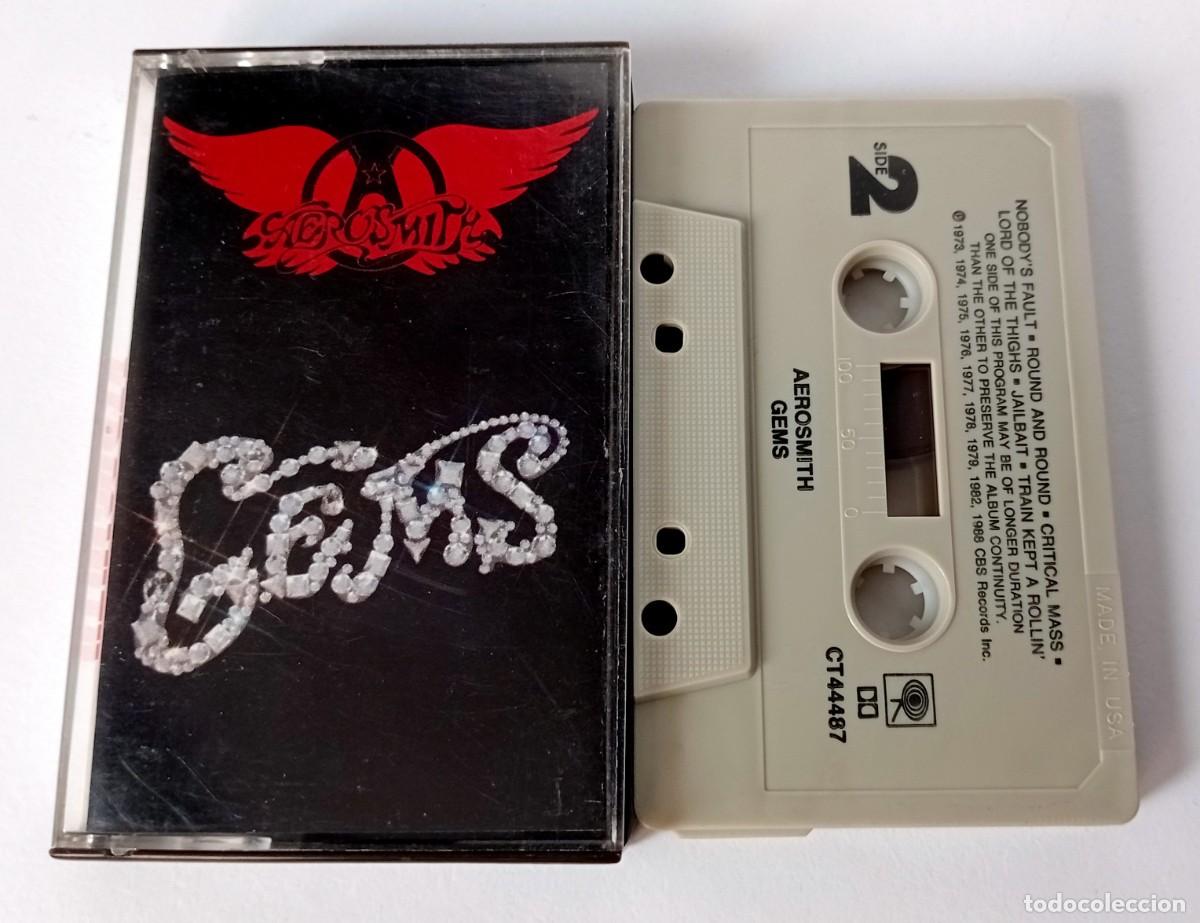 Casetes antiguos: CASSETTE AEROSMITH - GEMS - Foto 1