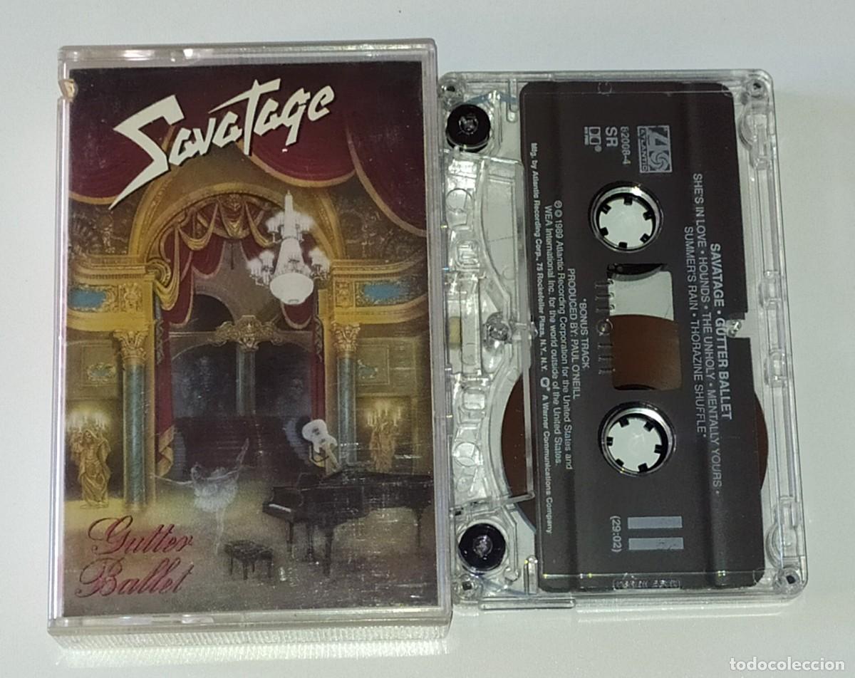 Casetes antiguos: CASSETTE SAVATAGE - GULLER BALLET - Foto 1