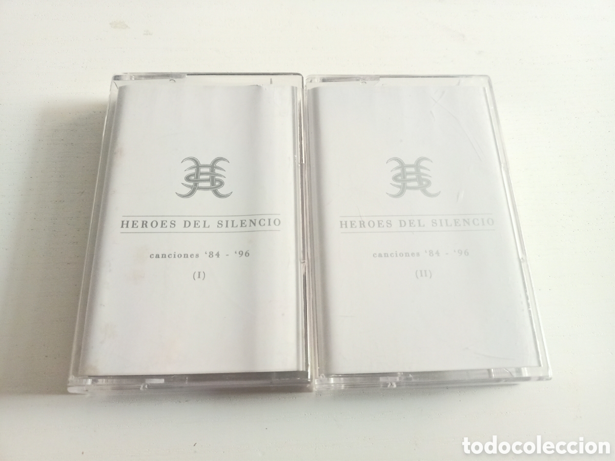 Casetes antiguos: H&eacute;roes del silencio canciones (l) y (ll) - Foto 1