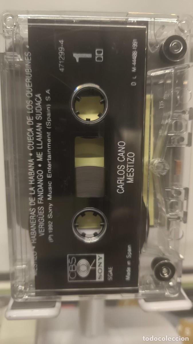 Casetes antiguos: Carlos Cano - Mestizo (Cassette) - Foto 4
