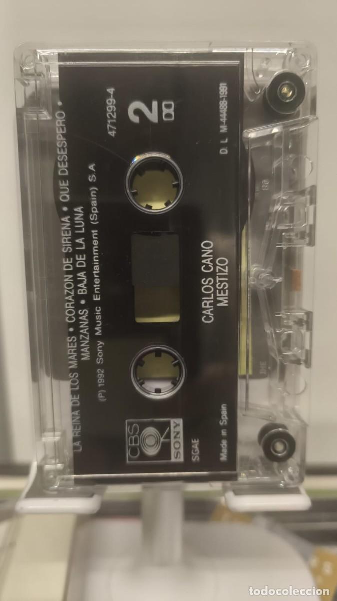 Casetes antiguos: Carlos Cano - Mestizo (Cassette) - Foto 5