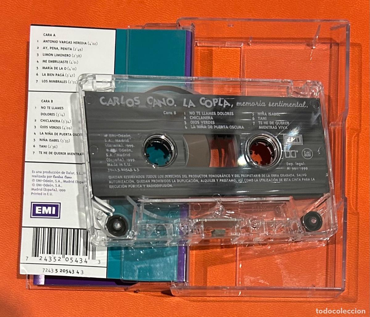 Casetes antiguos: Carlos Cano - La copla - Foto 2