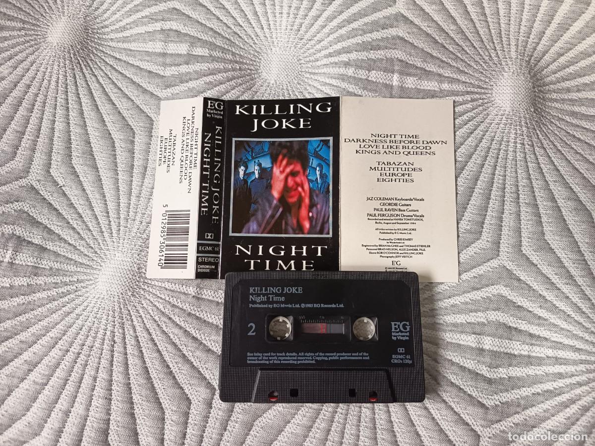 Casetes antiguos: Killing Joke &ndash; Night Time. reedicion de U.K. - Foto 2
