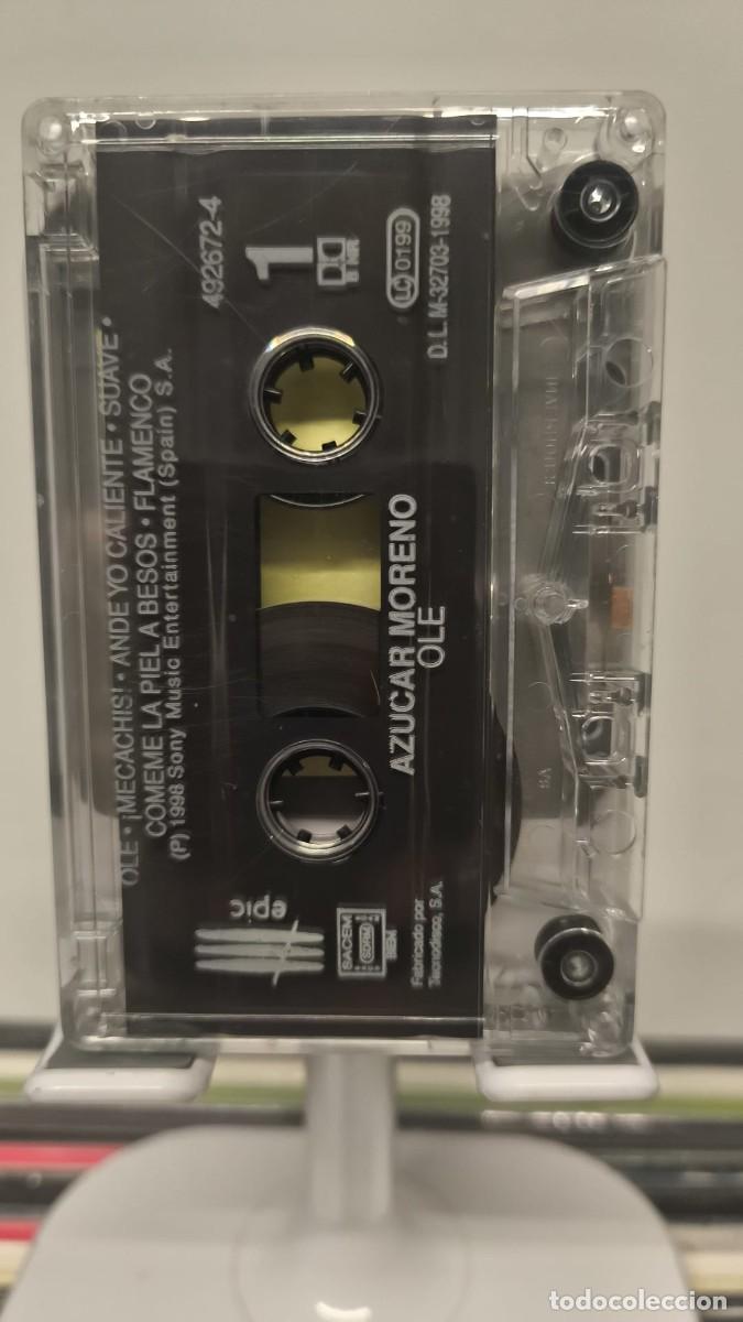 Casetes antiguos: Az&uacute;car Moreno - Ol&eacute; (Cassette) - Foto 4