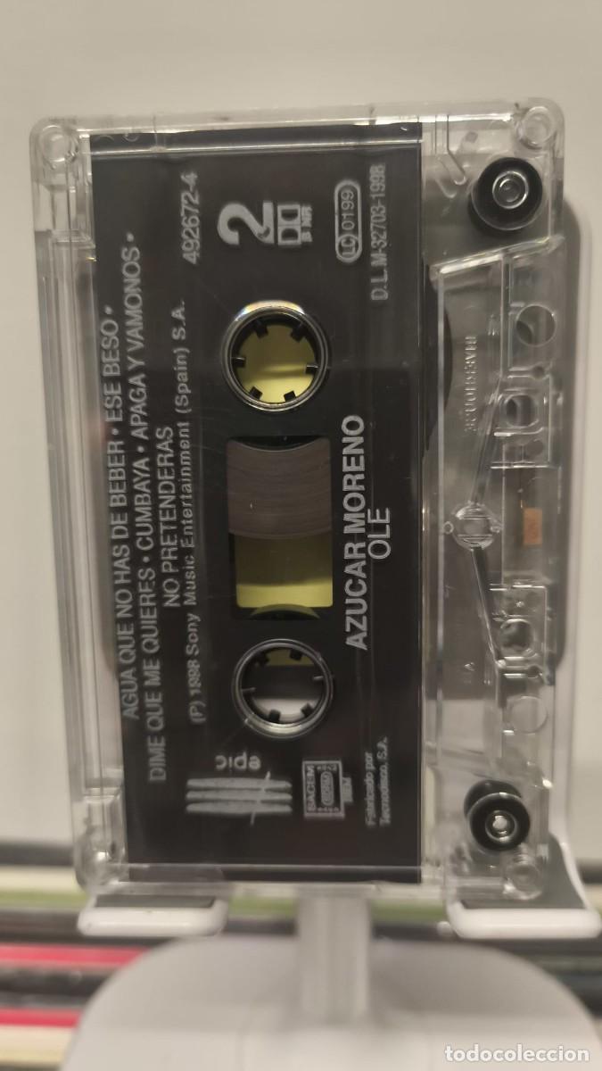 Casetes antiguos: Az&uacute;car Moreno - Ol&eacute; (Cassette) - Foto 5