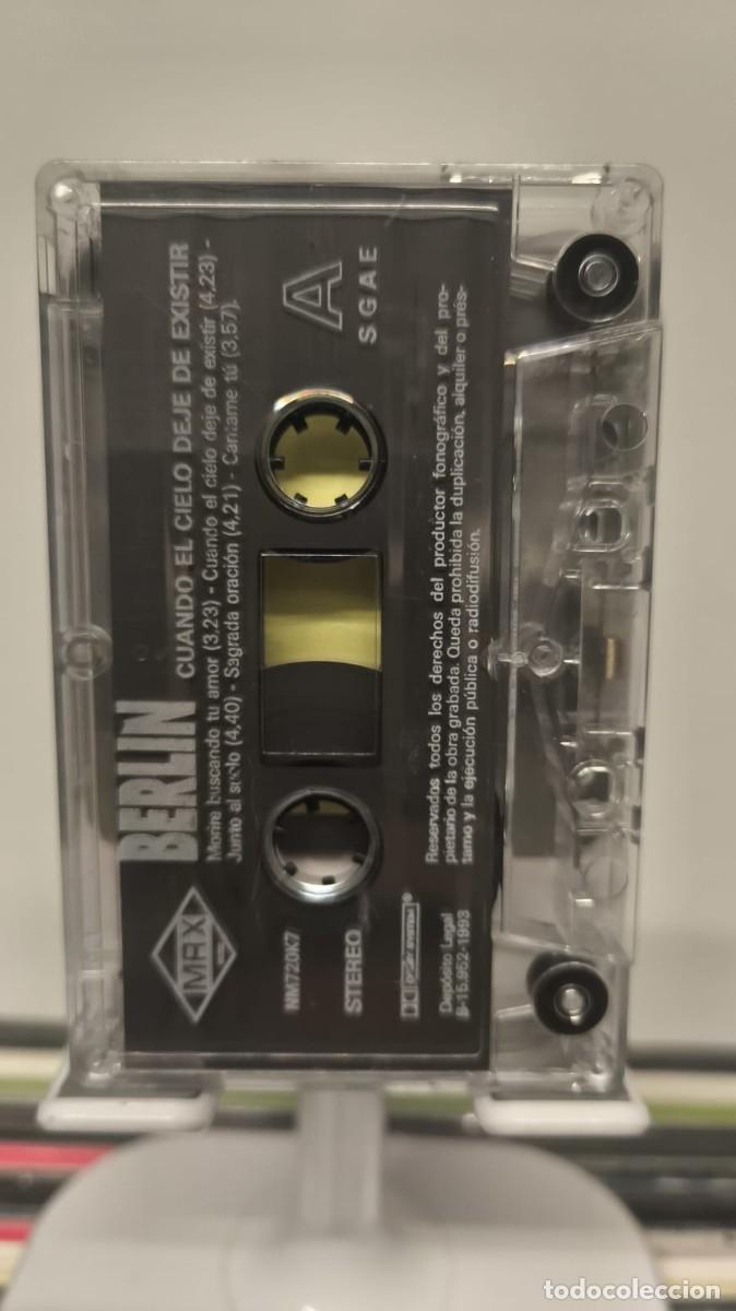 Casetes antiguos: Berlin - Cuando el Cielo deje de Existir (Cassette) - Foto 4