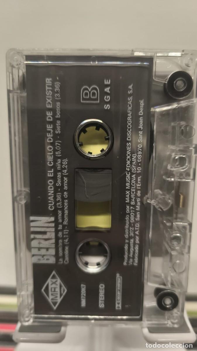 Casetes antiguos: Berlin - Cuando el Cielo deje de Existir (Cassette) - Foto 5