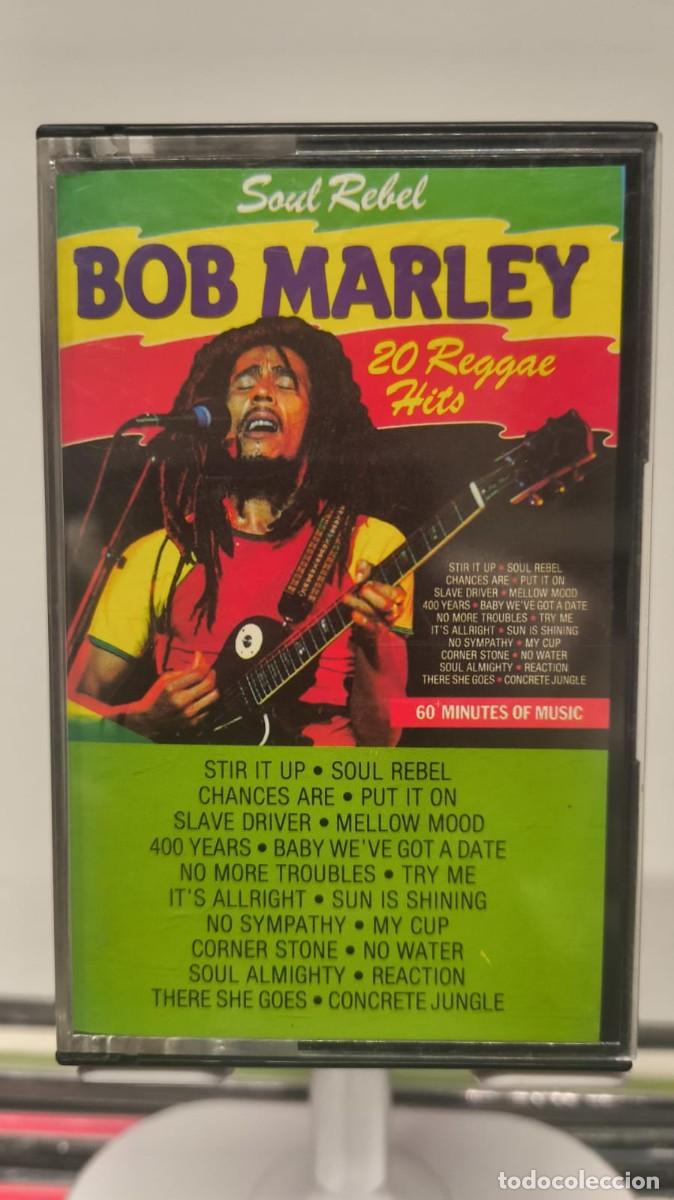Casetes antiguos: Bob Marley - 20 Reggae Hits (Cassette) - Foto 1