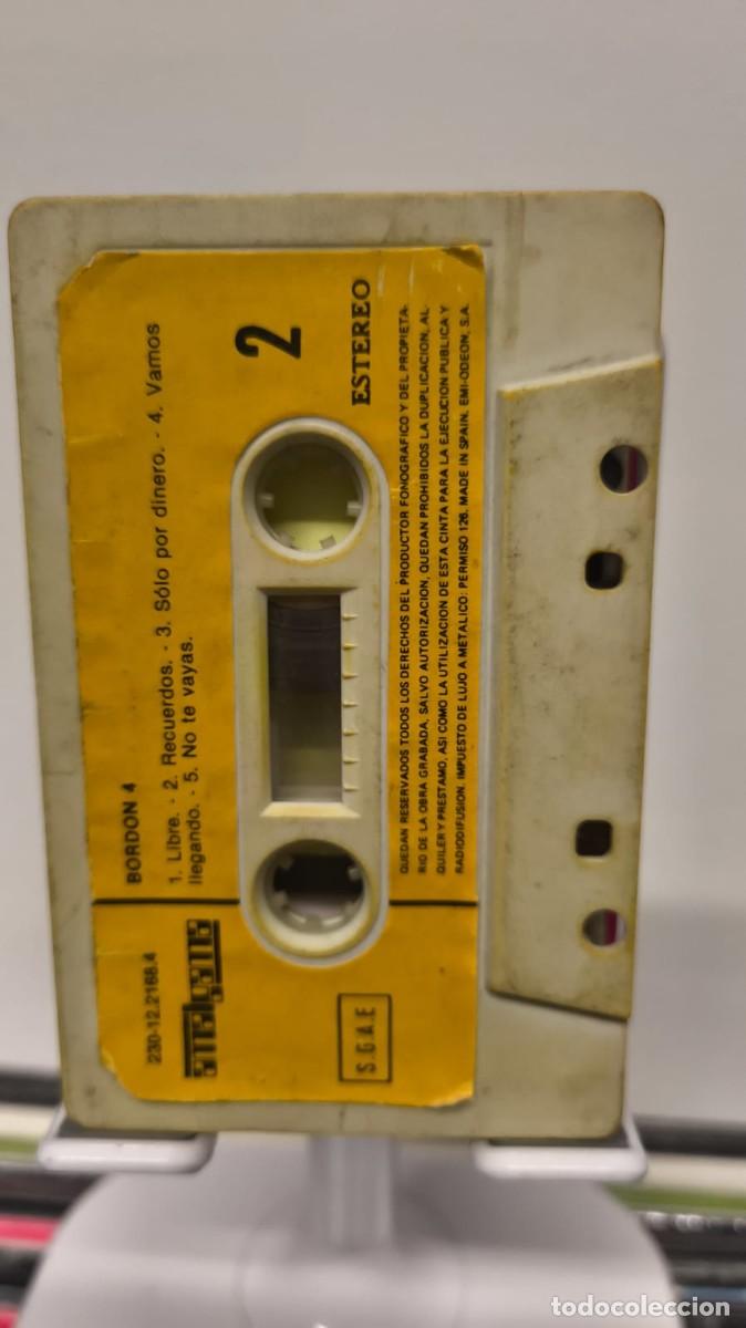 Casetes antiguos: Bordon 4 - Sus &Eacute;xitos (Cassette) - Foto 5