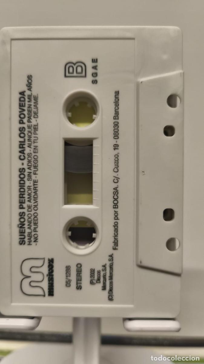 Casetes antiguos: Carlos Poveda - Sue&ntilde;os Perdidos (Cassette) - Foto 5