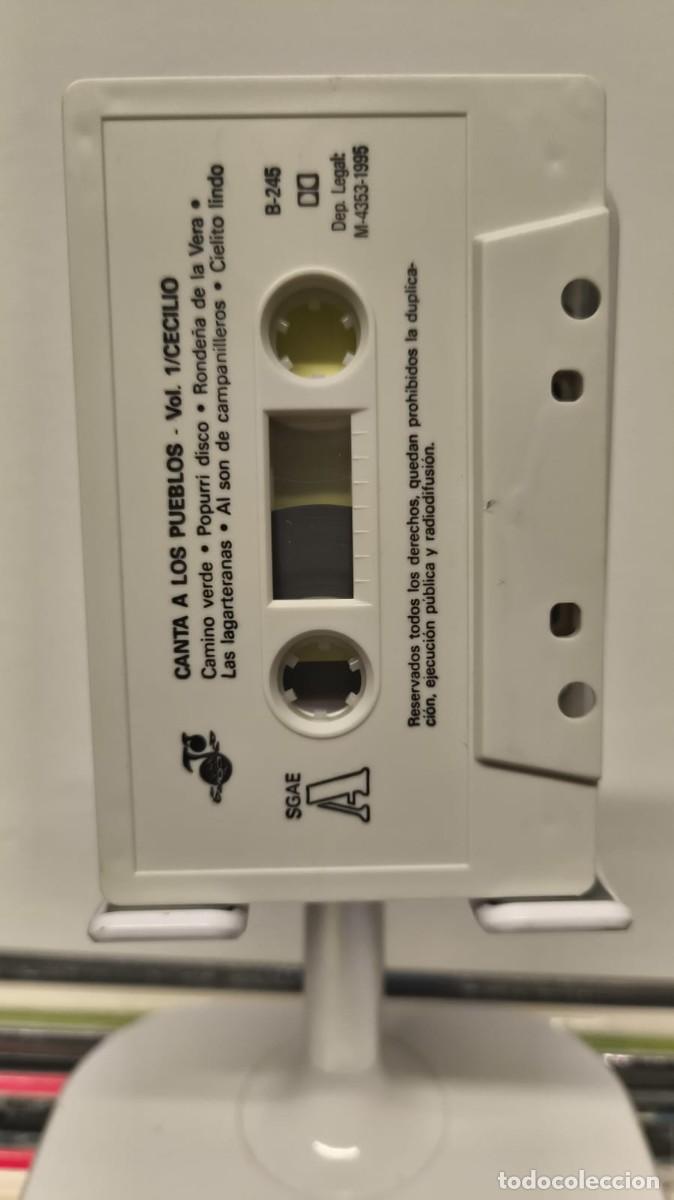 Casetes antiguos: Cecilio - Canta a los Pueblos (Cassette) - Foto 4