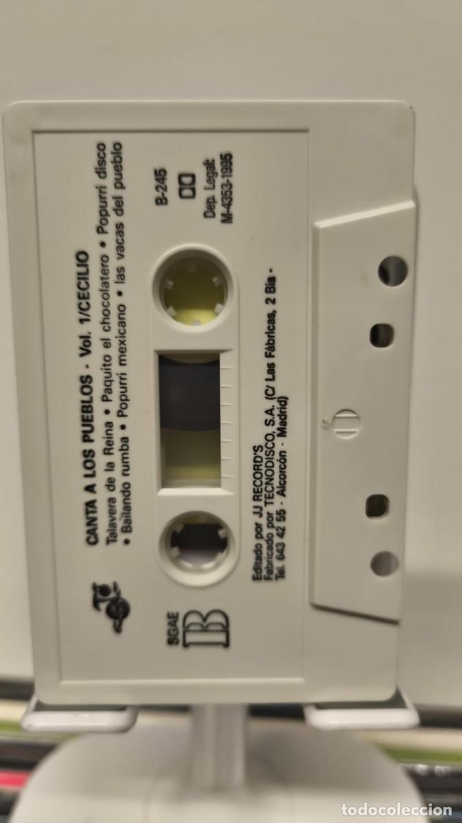 Casetes antiguos: Cecilio - Canta a los Pueblos (Cassette) - Foto 5