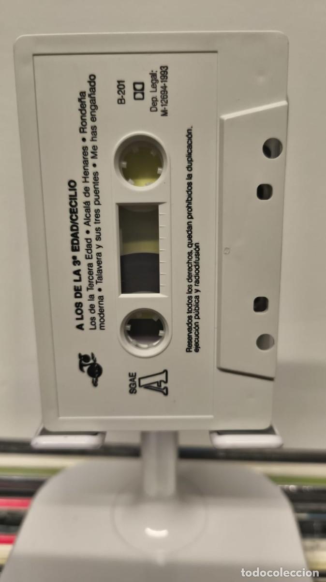 Casetes antiguos: Cecilio - A los de la Tercera Edad (Cassette) - Foto 4