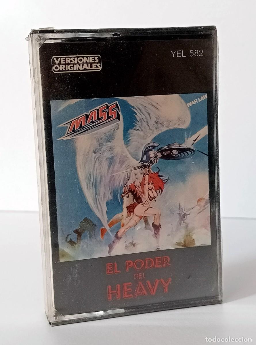Casetes antiguos: CASSETTE MASS - WAR LAW EL PODER DEL HEAVY - Foto 2