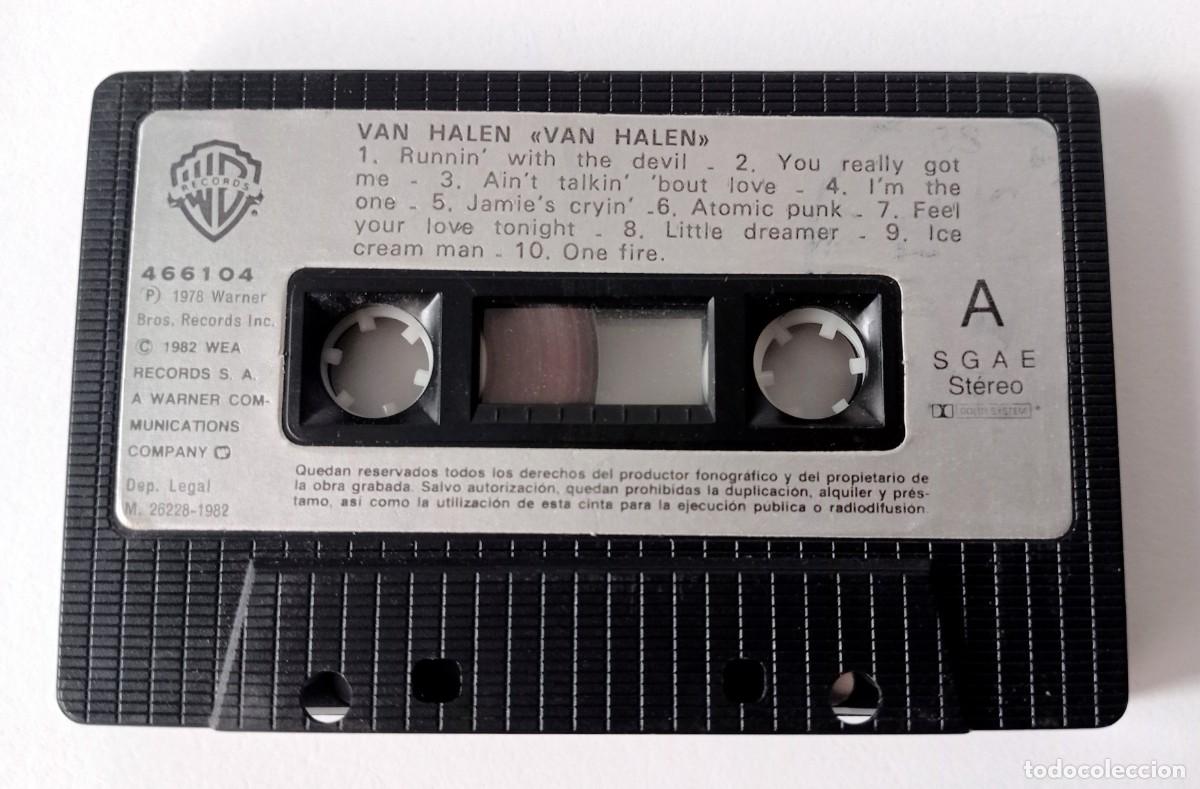 Casetes antiguos: CASSETTE VAN HALEN - VAN HALEN I & II - Foto 3