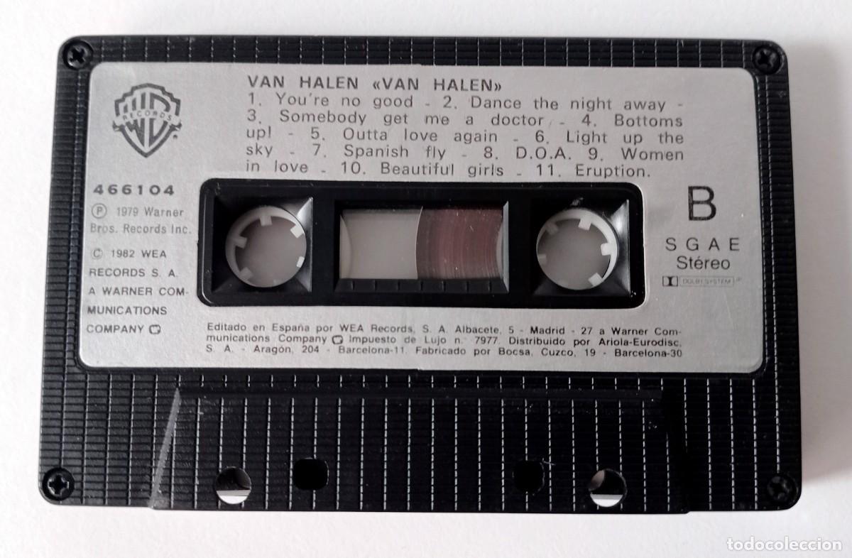 Casetes antiguos: CASSETTE VAN HALEN - VAN HALEN I & II - Foto 4