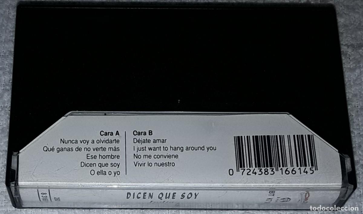 Casetes antiguos: K7 - INDIA - DICEN QUE SOY - Foto 2