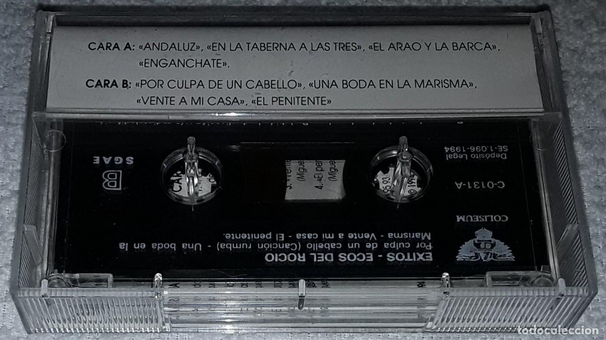 Casetes antiguos: K7 - ECOS DEL ROCIO - EXITOS - Foto 2