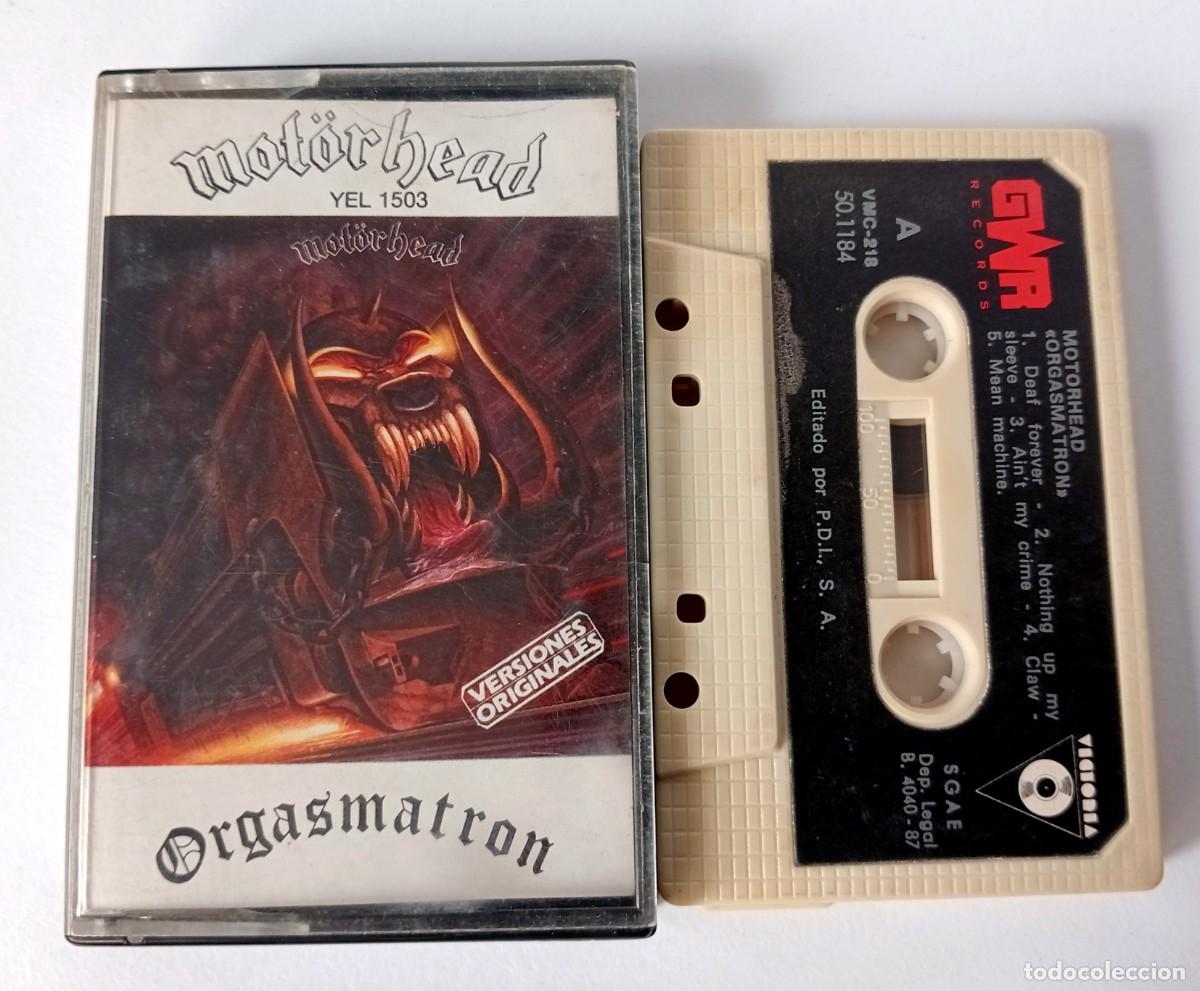 Casetes antiguos: CASSETTE MOTORHEAD - ORGASMATRON - Foto 1