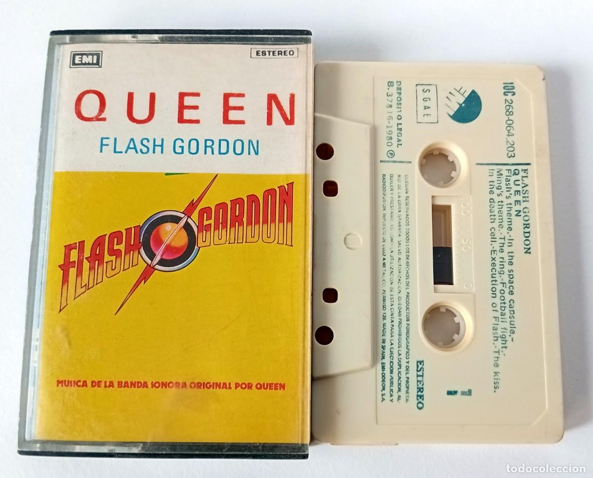 Casetes antiguos: CASSETTE QUEEN - FLASH GORDON - Foto 1