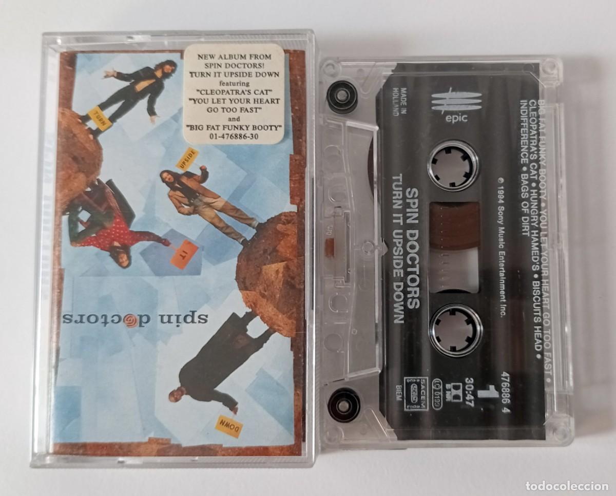 Casetes antiguos: CASSETTE SPIN DOCTORS - TURN IT UPSIDE DOWN - Foto 1