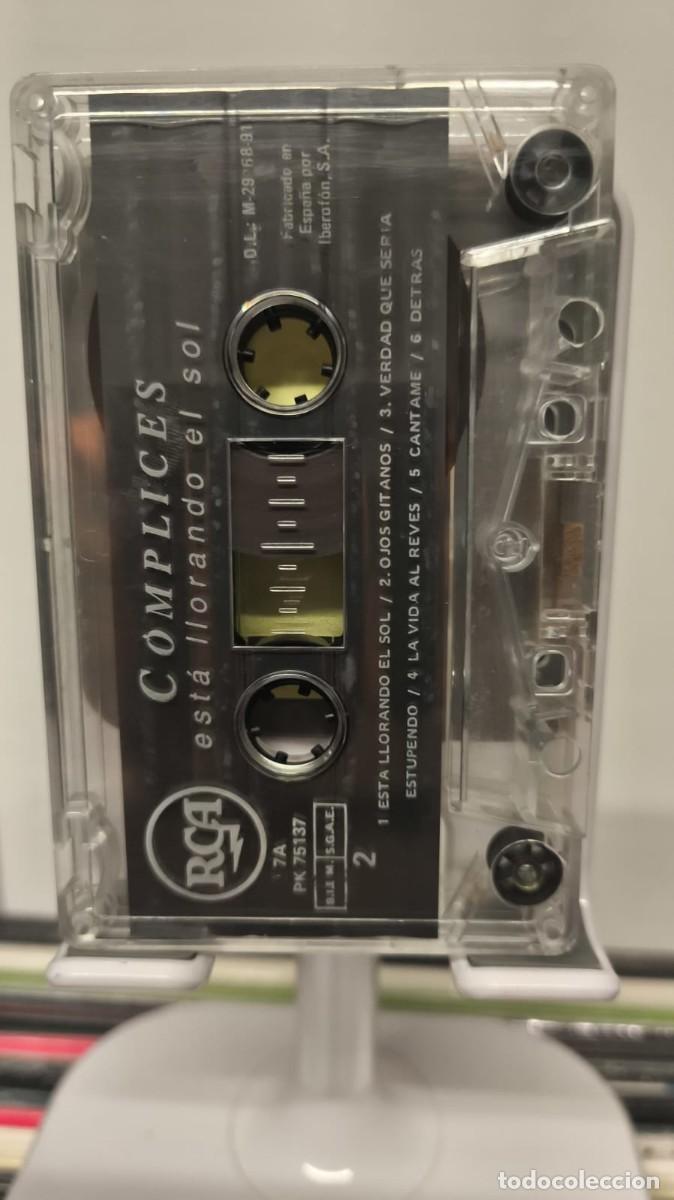 Casetes antiguos: C&oacute;mplices - Est&aacute; Llorando el Sol (Cassette) 1 - Foto 5