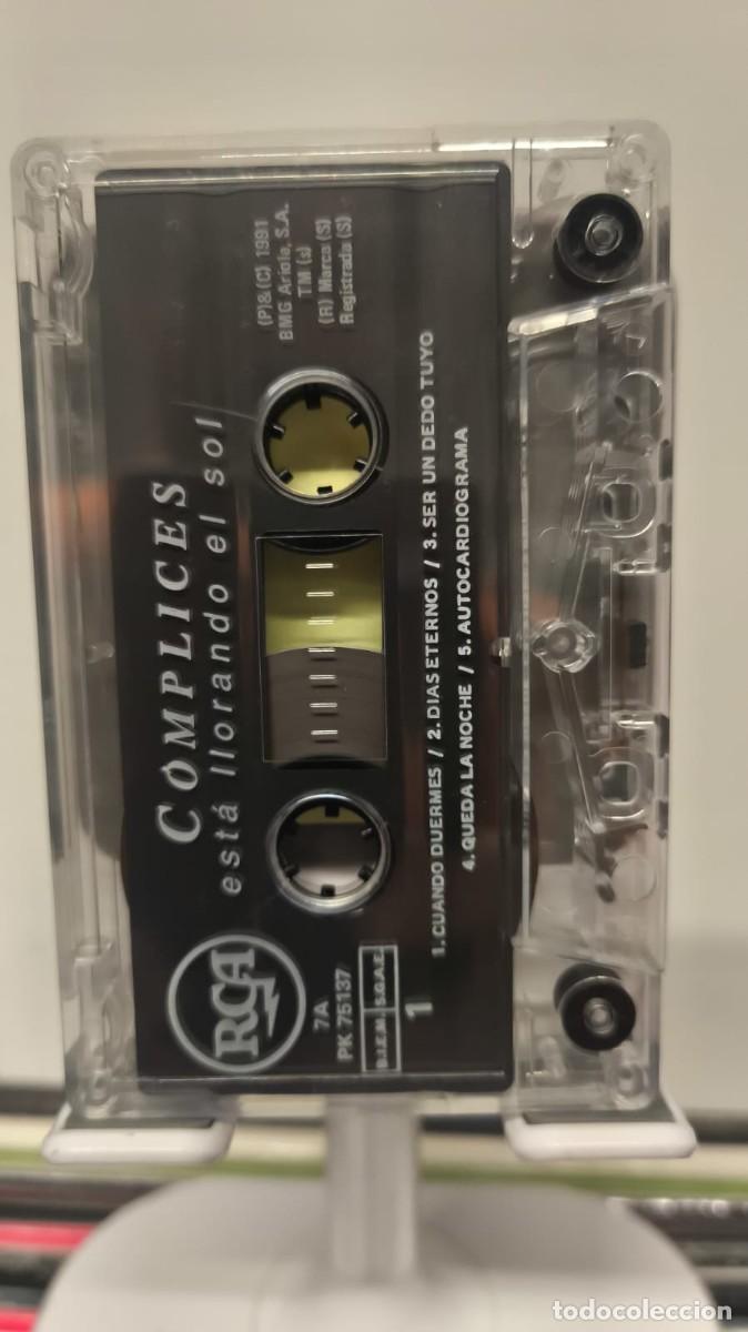 Casetes antiguos: C&oacute;mplices - Est&aacute; Llorando el Sol (Cassette) 2 - Foto 4