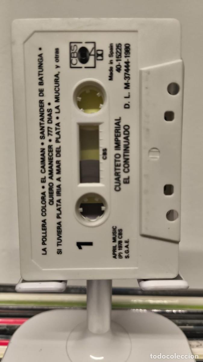 Casetes antiguos: El Continuado del Cuarteto Imperial (Cassette) - Foto 4