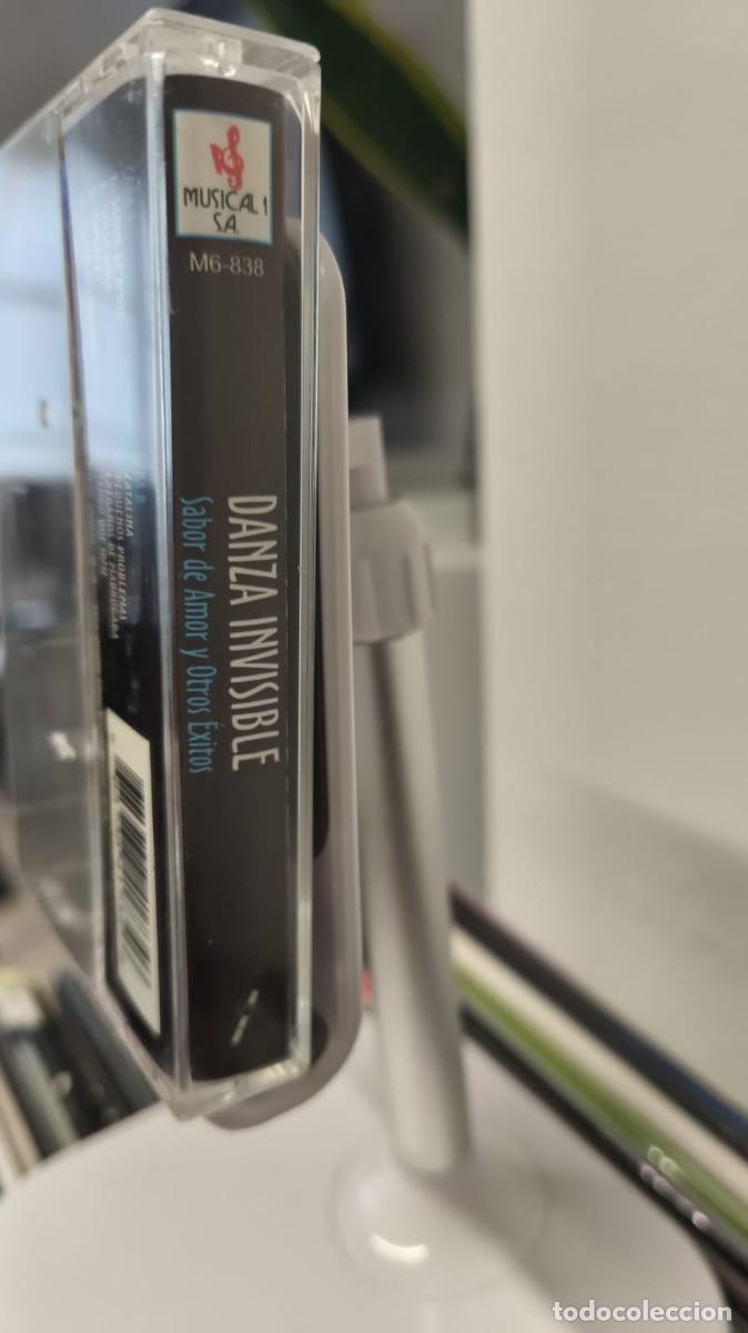 Casetes antiguos: Danza Invisible - Sabor de Amor y Otros &Eacute;xitos (Cassette) - Foto 3