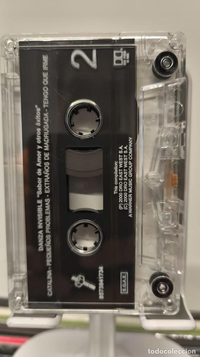 Casetes antiguos: Danza Invisible - Sabor de Amor y Otros &Eacute;xitos (Cassette) - Foto 5