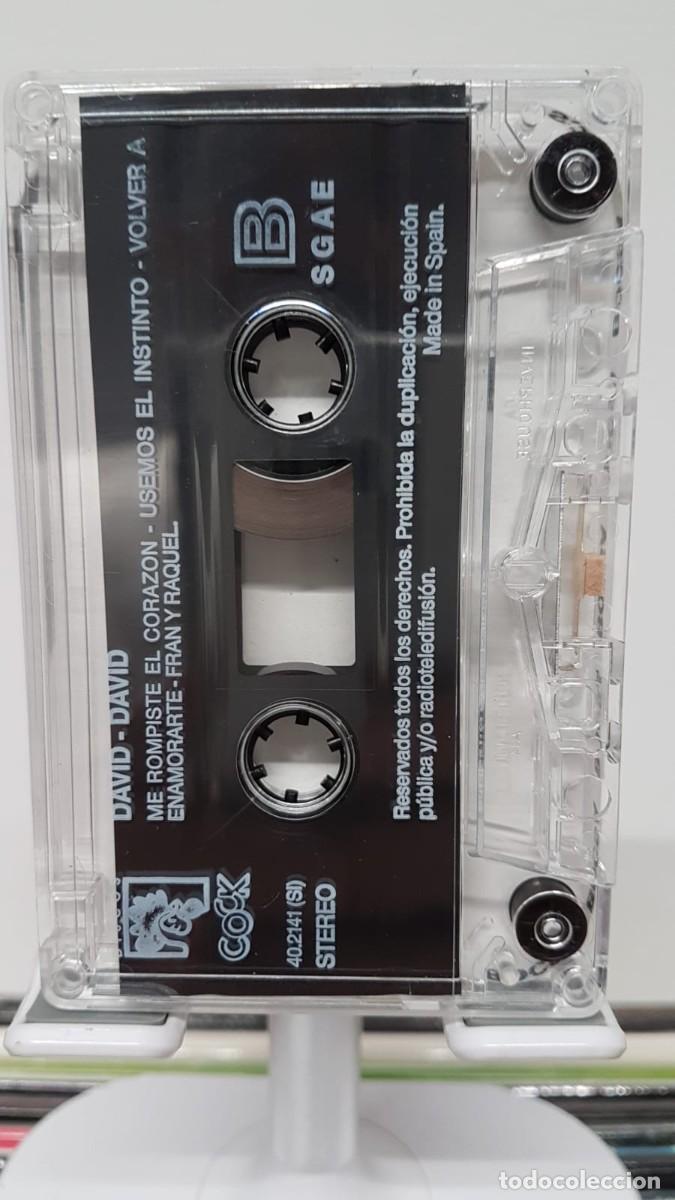 Casetes antiguos: David - David (Cassette) - Foto 5