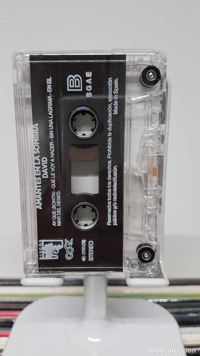 Casetes antiguos: David - Amantes en la Sombra (Cassette) 1 - Foto 5