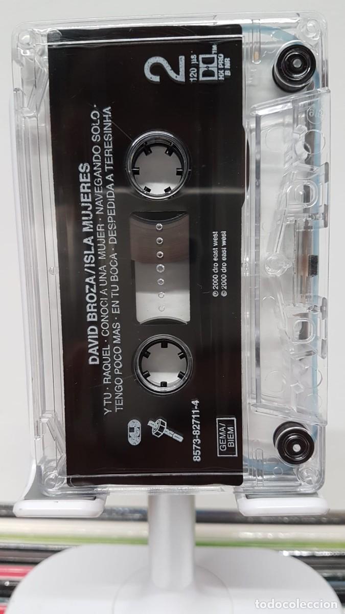 Casetes antiguos: David Broza - Isla Mujeres (Cassette) - Foto 5
