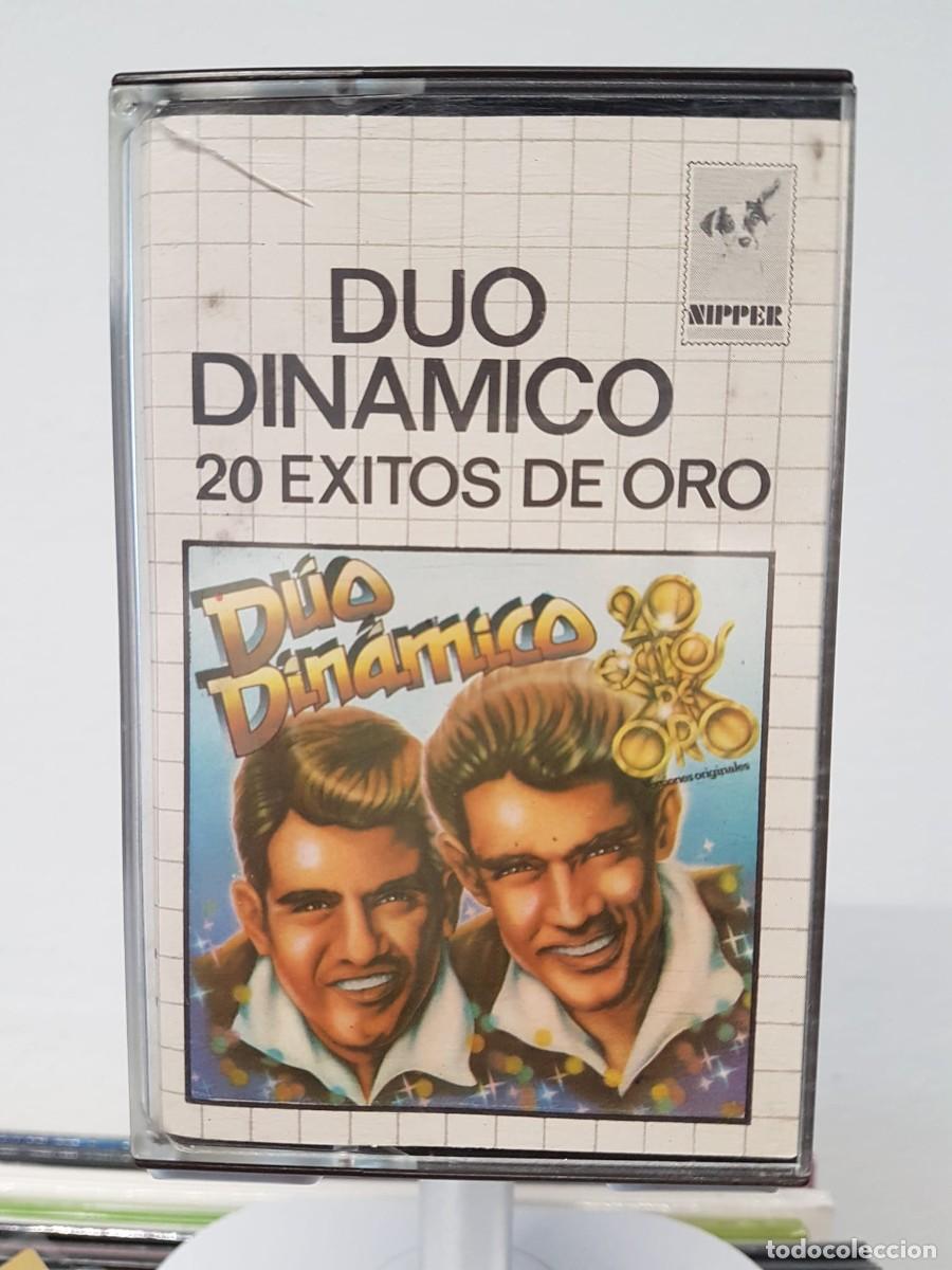 Casetes antiguos: D&uacute;o Din&aacute;mico - 20 &Eacute;xitos de Oro (Cassette) - Foto 1