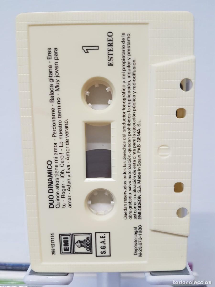Casetes antiguos: D&uacute;o Din&aacute;mico - 20 &Eacute;xitos de Oro (Cassette) - Foto 4