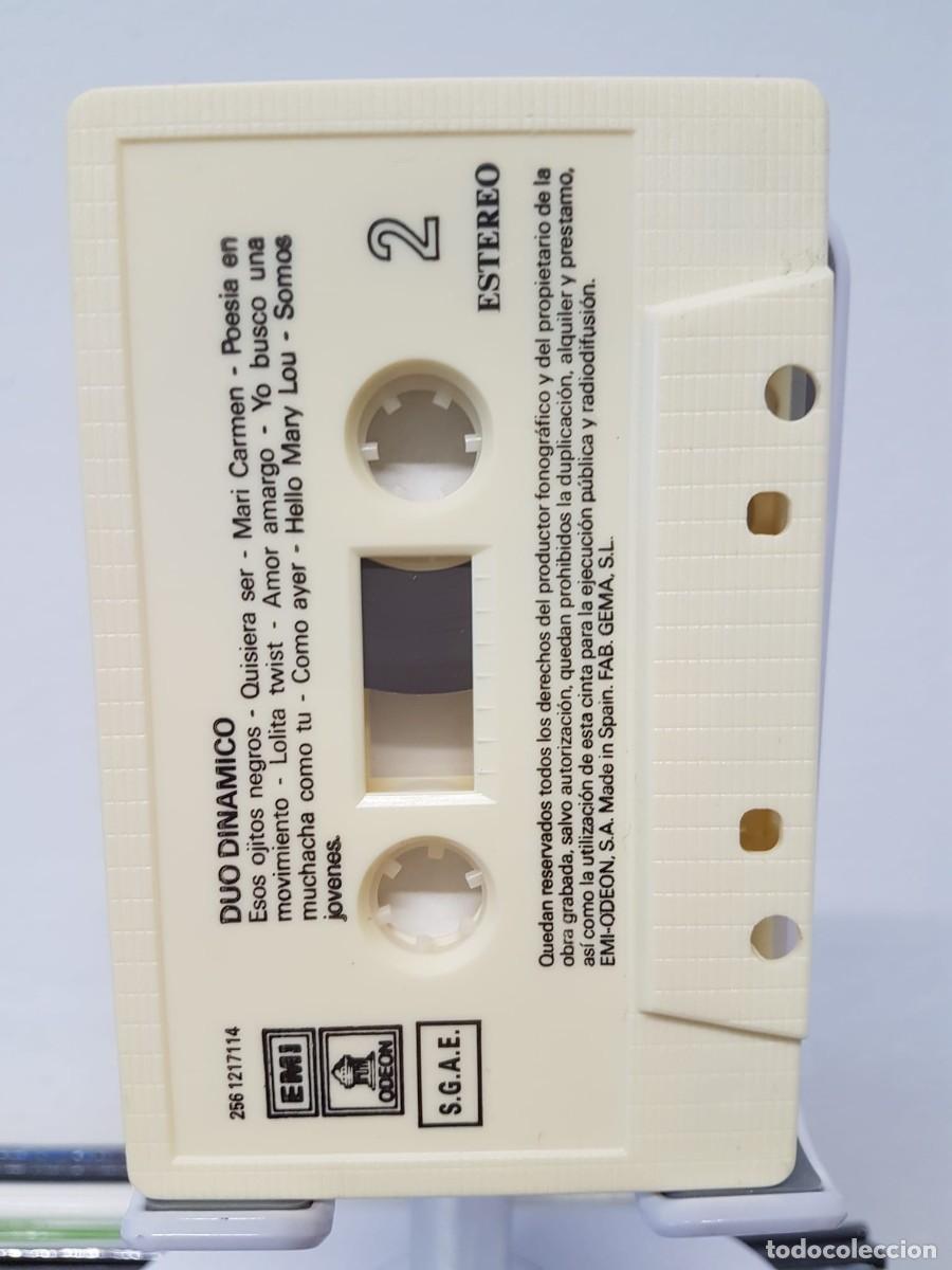 Casetes antiguos: D&uacute;o Din&aacute;mico - 20 &Eacute;xitos de Oro (Cassette) - Foto 5