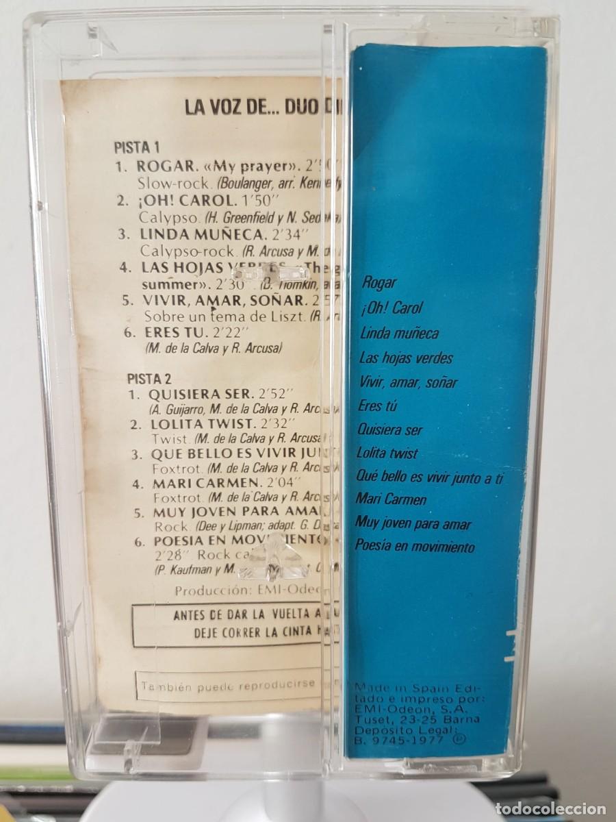 Casetes antiguos: La Voz de D&uacute;o Din&aacute;mico (Cassette) - Foto 2