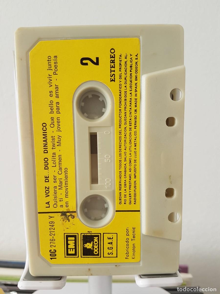 Casetes antiguos: La Voz de D&uacute;o Din&aacute;mico (Cassette) - Foto 5