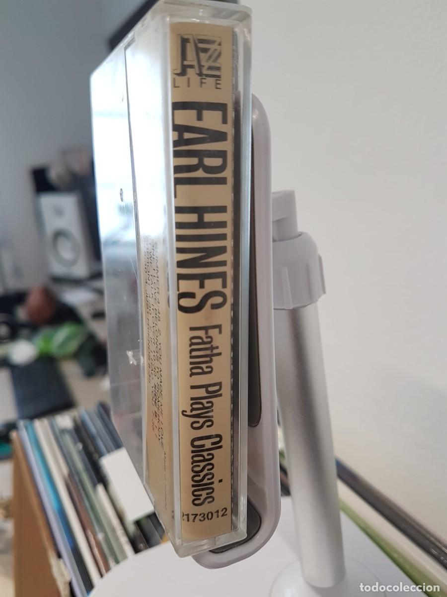 Casetes antiguos: Earl Hines - Fatha Plays Classics (Cassette) - Foto 3