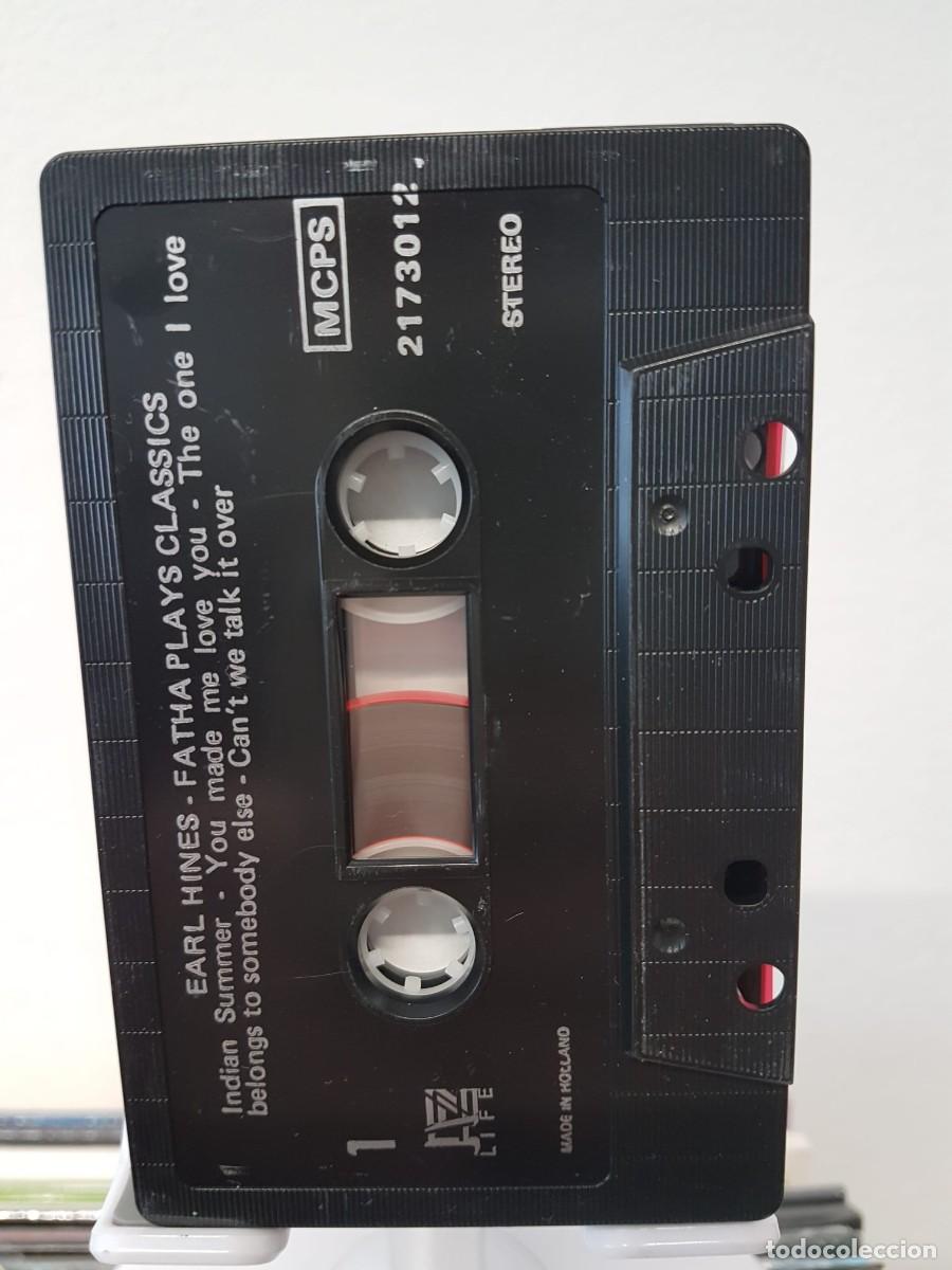 Casetes antiguos: Earl Hines - Fatha Plays Classics (Cassette) - Foto 4