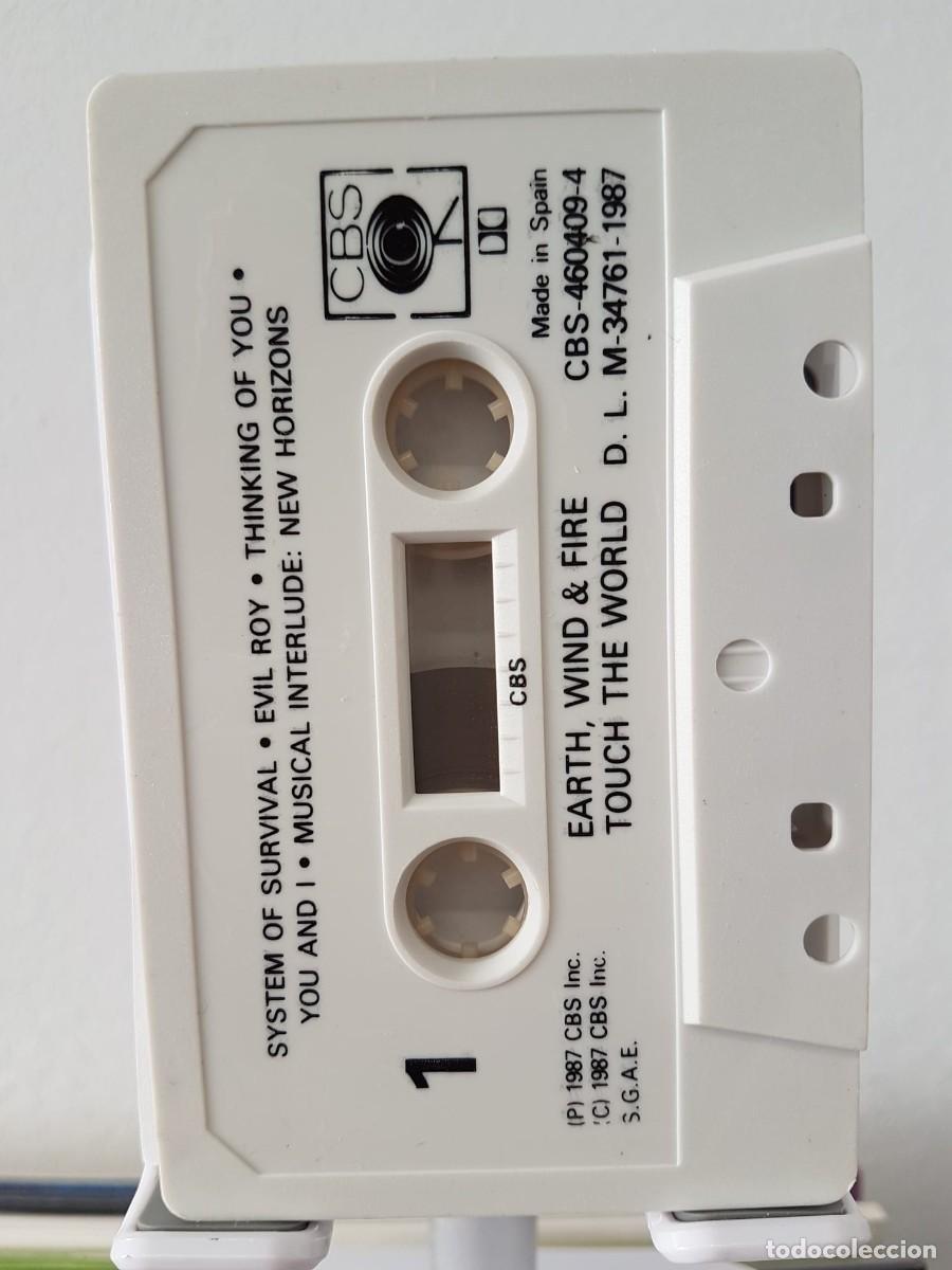 Casetes antiguos: Earth, Wind, Fire - Touch the World (Cassette) - Foto 4