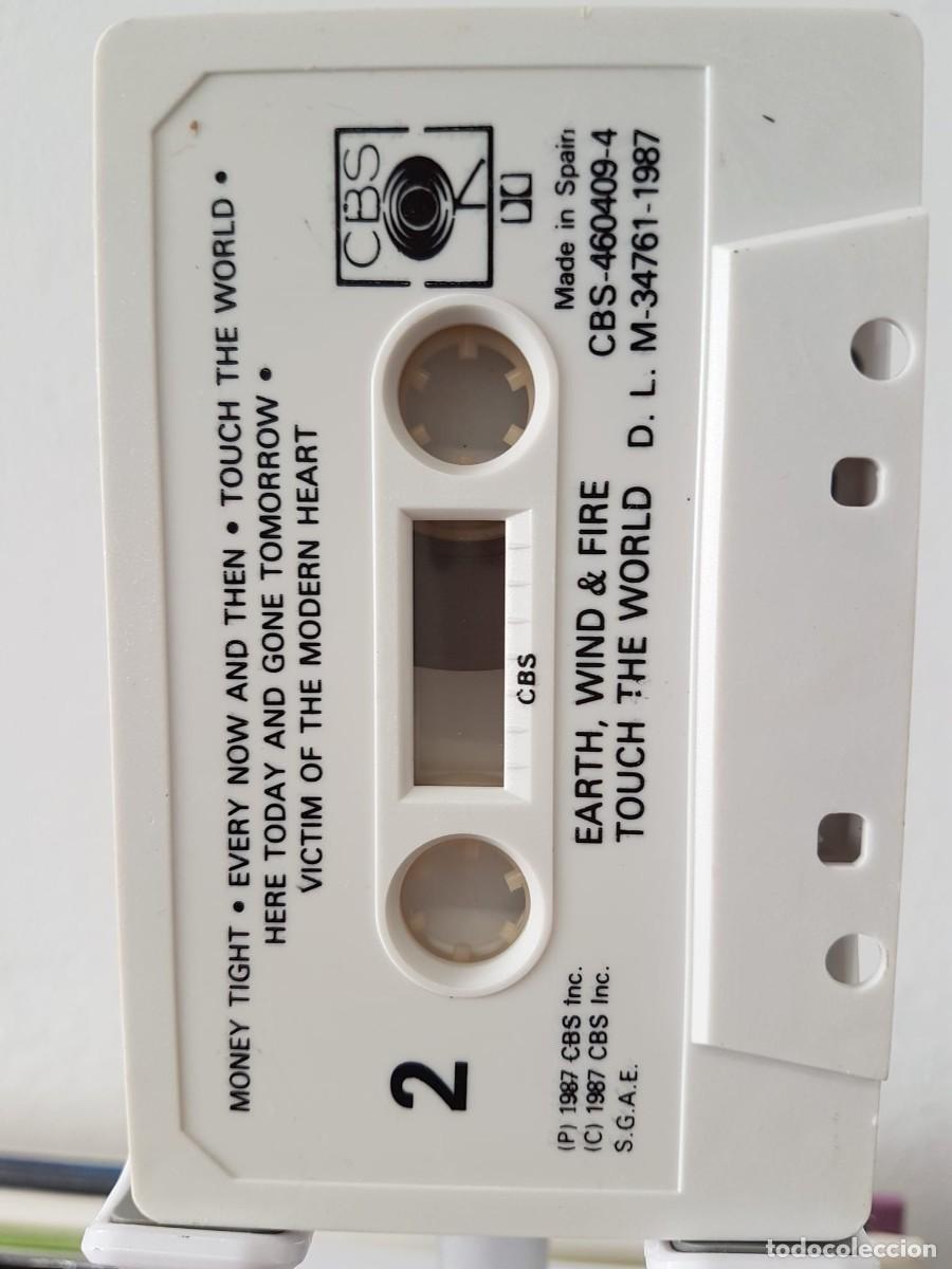 Casetes antiguos: Earth, Wind, Fire - Touch the World (Cassette) - Foto 5