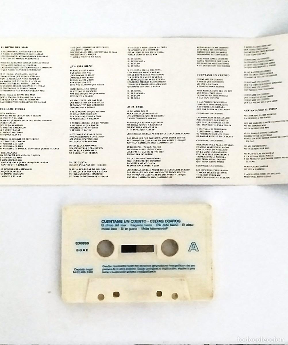 Casetes antiguos: Cassette Celtas Cortos. Cu&eacute;ntame un cuento - Foto 2