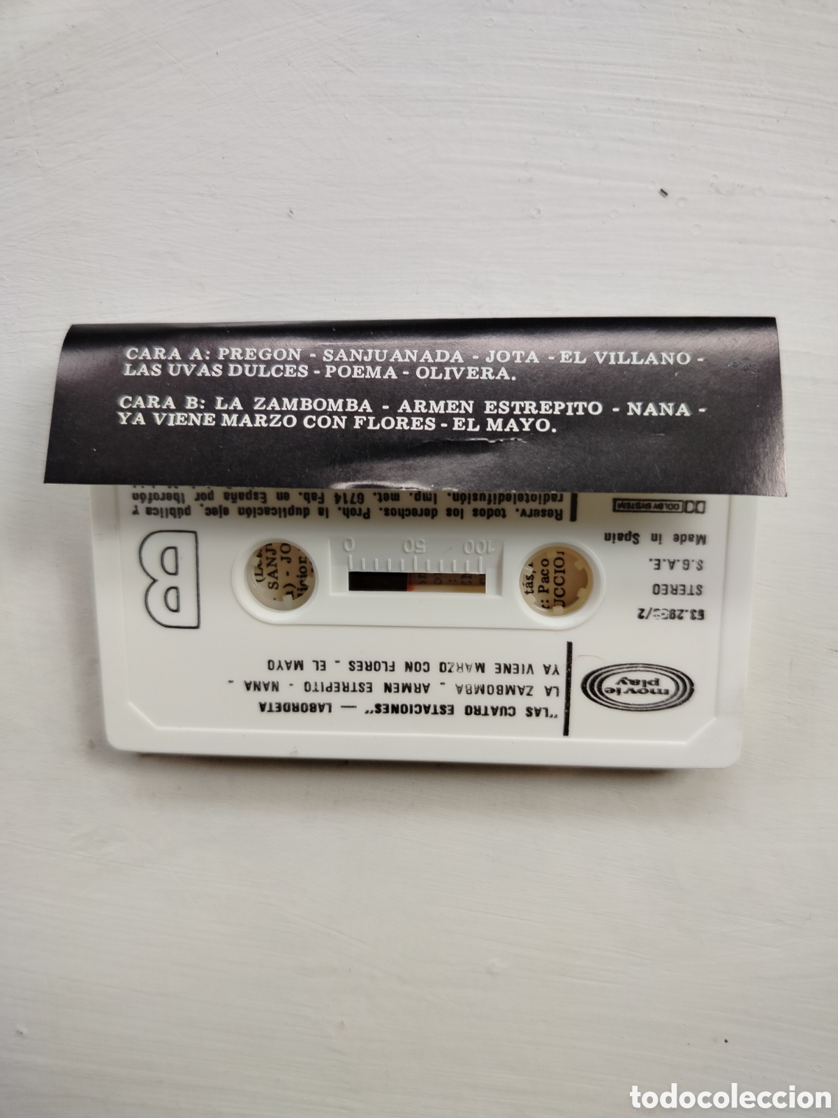 Casetes antiguos: Labordeta Cassette 1981 - Foto 2