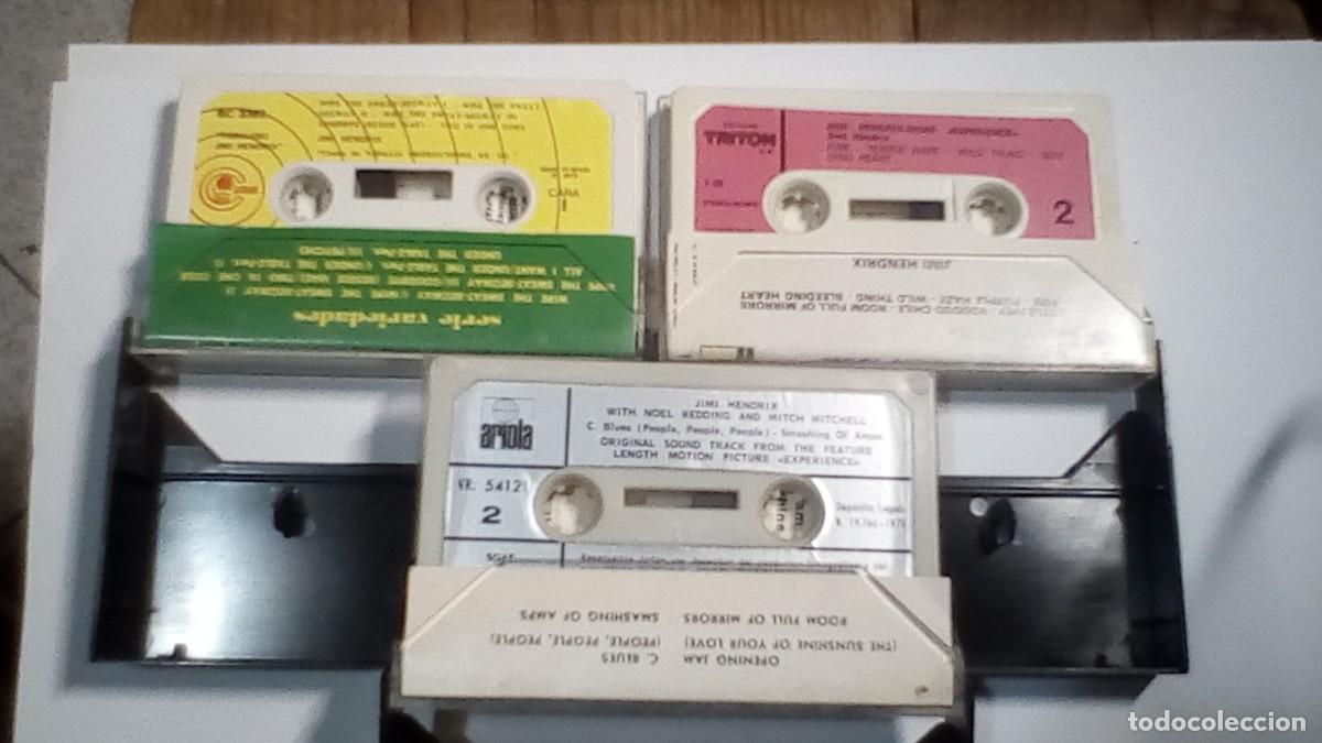 Casetes antiguos: JIMI HENDRIX. 3 X CASSETTE - Foto 2
