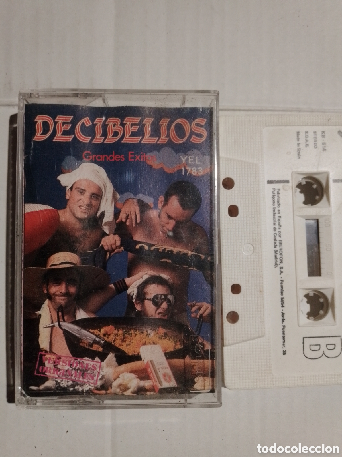 Casetes antiguos: DECIBELIOS - GRANDES EXITOS - CASETE - Foto 1